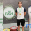 El chipionero Miguel Ángel Chamorro se proclamó el pasado domingo campeón de Andalucía júnior de halterofilia