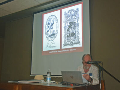  José Miguel Valderrama revela en Adorea Sevilla la historia y simbolismo de los exlibris