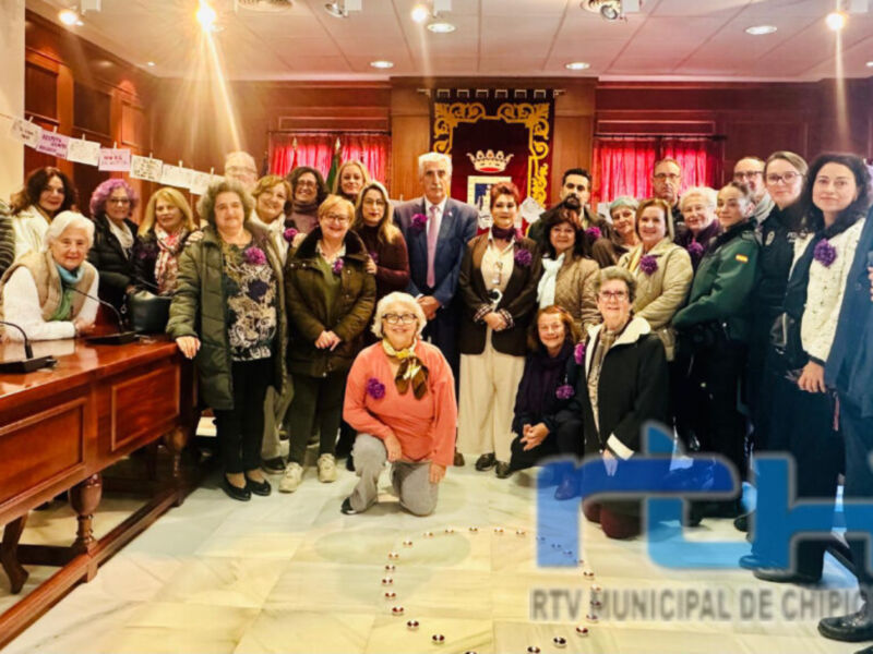Chipiona ha celebrado hoy el acto institucional por la erradicación de la violencia hacia las mujeres