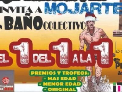 Convocan al primer baño del año en Chipiona en plena playa de Regla el uno del uno a la una