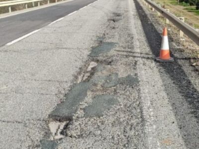 El mal estado de la A-8006 moviliza a vecinos y Ayuntamiento de Alcalá del Río