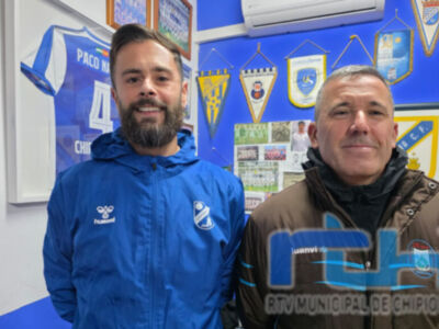 Páez y Almadana: Queremos buenos resultados, pero también que los jugadores del Chipiona se sientan bien y sean felices