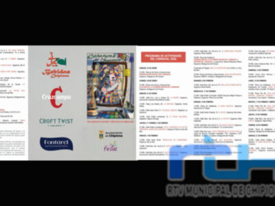 La Delegación de Fiestas lanza el tríptico que recoge el programa del Carnaval de Chipiona 2026