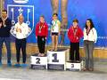 Pleno del Club Natación Sincro Sevilla en el Campeonato de Andalucía júnior de invierno