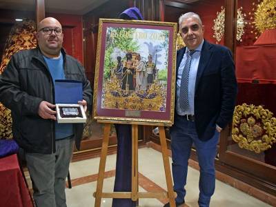  El Señor de la Sagrada Presentación al Pueblo anuncia la Semana Santa de 2026 en el cartel de la Tertulia Cofrade “El Costero”