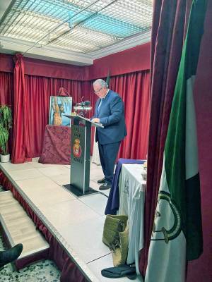  Jesús Bollit ensalza la identidad ceutí en un pregón de Semana Santa de gran altura en Sevilla 