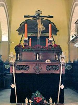 Alcalá del Río se prepara para una jornada de fe y recogimiento con el Cristo del Buen Fin 