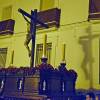 Alcalá del Río se sumerge en el recogimiento con la salida del Cristo del Buen Fin 