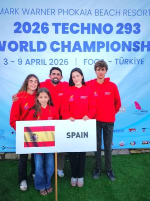 Bronce para el windsurf sevillano en el Mundial de la clase Techno