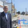 Luis Mario Aparcero informa del inicio de las obras en la calle Vía Láctea