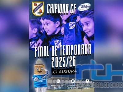 El Chipiona Club de Fútbol celebra mañana martes en el Gutiérrez Américo el acto de clausura de su temporada