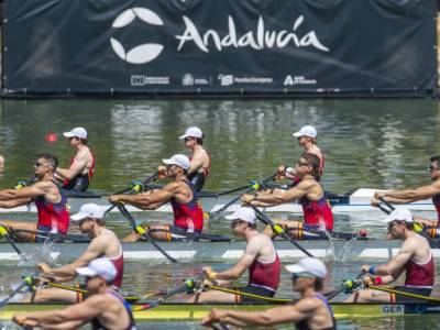 Prometedor arranque de la Copa del Mundo de remo en Sevilla