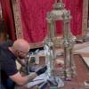 Así se prepara la Catedral de Sevilla para la procesión del Corpus Christi