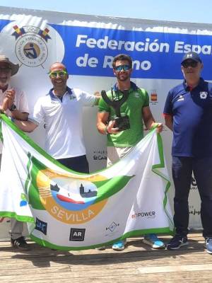 El Club Náutico Sevilla, campeón de España de remo olímpico cadete, juvenil y sub23