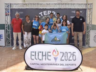 El Club Waterpolo Dos Hermanas PQS hace historia en los Campeonatos de España alevín