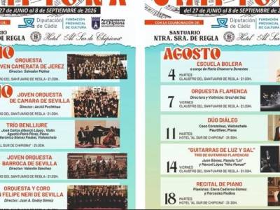 La Joven Orquesta de Cámara de Sevilla protagoniza este viernes una nueva cita del Festival de Música Ciudad de Chipiona