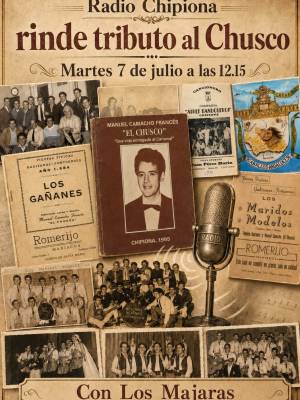 Radio Chipiona emite el segundo programa de su  tributo a Manuel Camacho Francés ‘El Chusco’ al cumplirse 40 años de su marcha