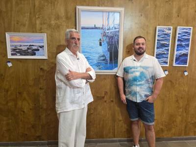 Abre sus puertas en el Edificio San Fernando la exposición pictórica 'Agua' de Christian Castro