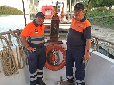Gelves honra a la Virgen del Carmen en el 125.º aniversario de su patronazgo sobre la Armada Española 