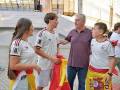 Sevilla celebra con entusiasmo y civismo la victoria de España