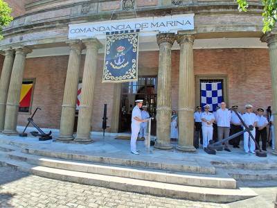 La Comandancia Naval de Sevilla conmemora la gesta de la Armada española en 1898 y rinde homenaje a sus marinos