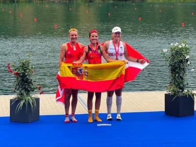 El remo andaluz, protagonista con España en la Copa de la Juventud de Suiza