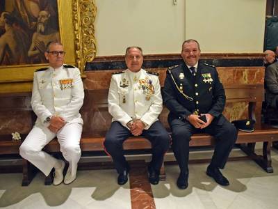 La Comandancia Naval de Sevilla celebra una solemne Eucaristía en honor de la Virgen del Carmen en la Capilla de los Marineros