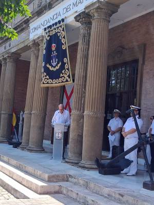 La Comandancia Naval de Sevilla conmemora la gesta de la Armada española en 1898 y rinde homenaje a sus marinos