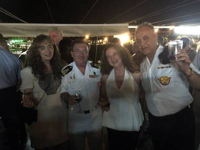 La Comandancia Naval de Sevilla honra a la Virgen del Carmen con una solemne travesía institucional por el Guadalquivir 