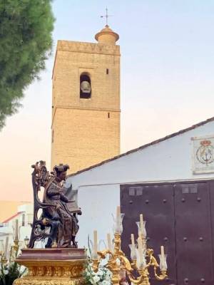 San Gregorio de Osset preside el inicio de las fiestas patronales de Alcalá del Río