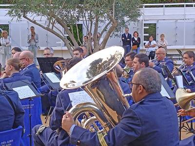 Sevilla rinde homenaje a Cristóbal Colón en el IV Octubre Hispanoamericano con un concierto de la Unidad de Música de Tablada