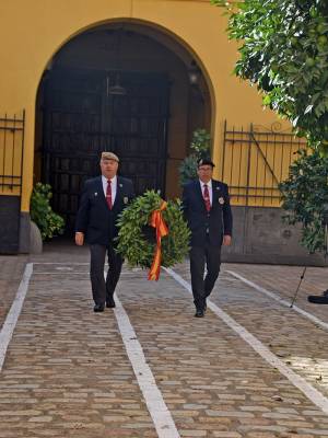 La Hermandad de Veteranos del Regimiento de Infantería Soria 9 celebra en Sevilla el IV Homenaje a los Veteranos de Infantería